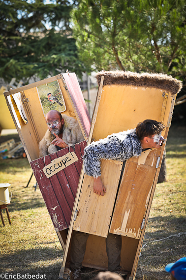 Spectacle clown festival de rue